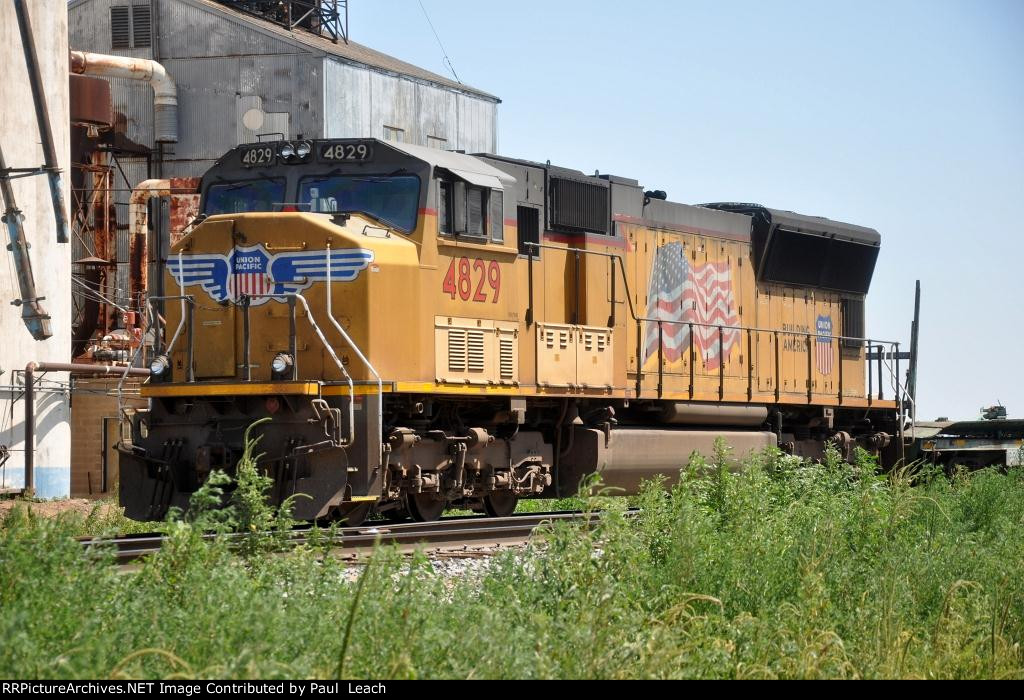 Tied down work train